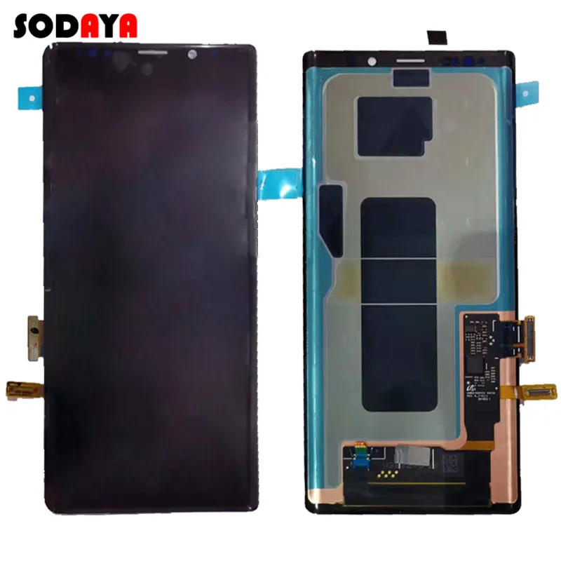 Для samsung Galaxy Note 9 lcd N960 N960F N960D N960DS lcd дисплей кодирующий преобразователь сенсорного экрана в сборе с рамкой
