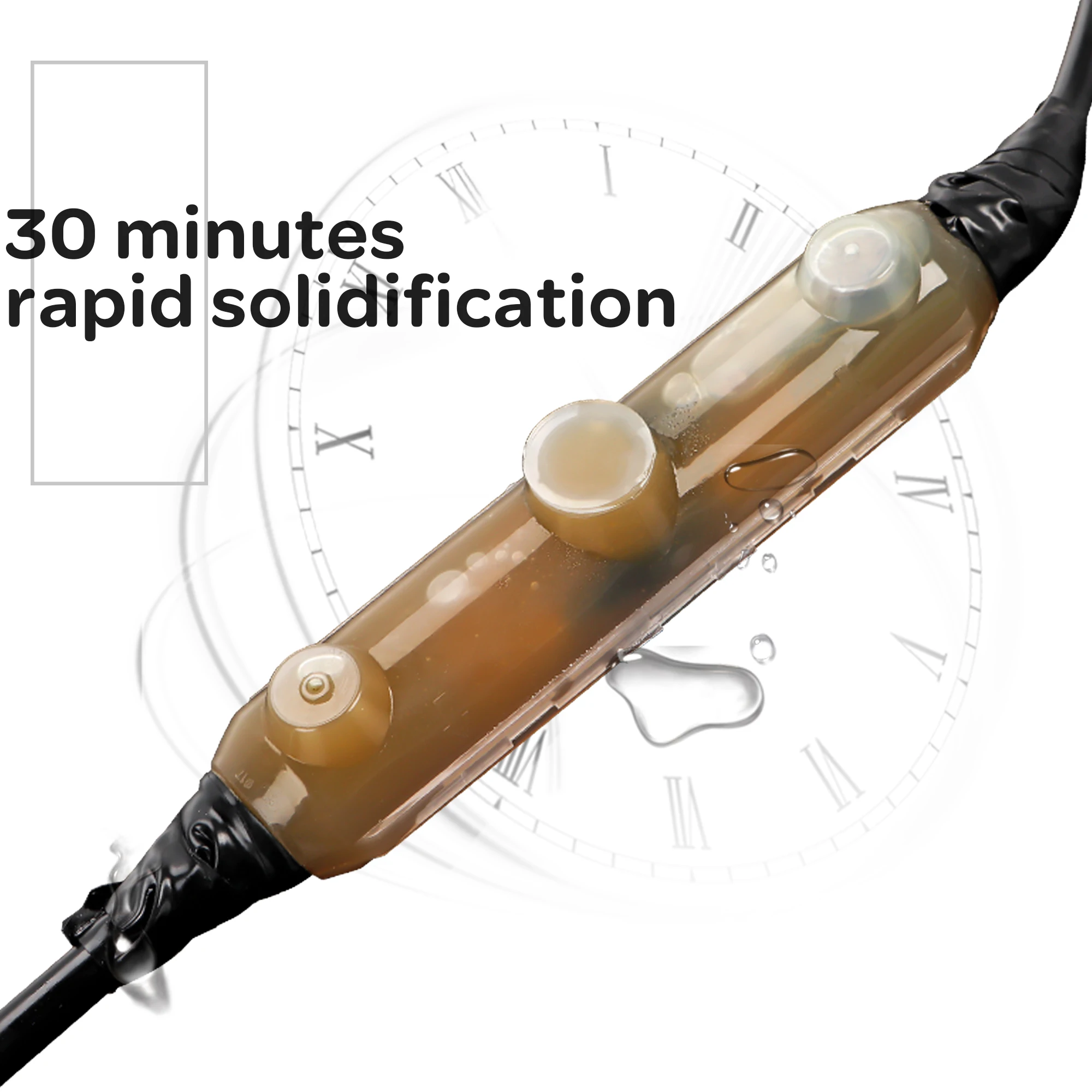 IP68 150g клеевая распределительная коробка для заусенцев на земле Замачивание в