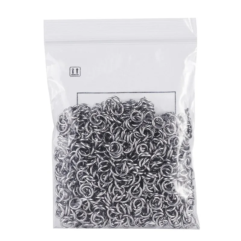 

PandaHall 1000pcs 4/5/6mm 304 Stainless Steel Metal Jewelry Findings Accessories Jump Rings Open Jump Rings