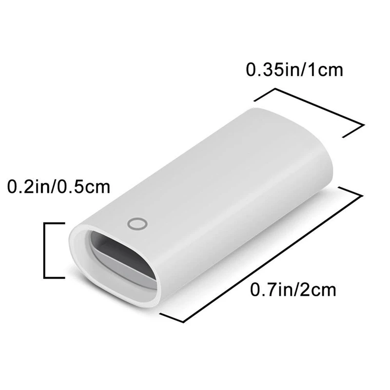 [2 шт. в упаковке] Адаптер совместим с Apple Pencil адаптер Женский на для зарядки Lightning