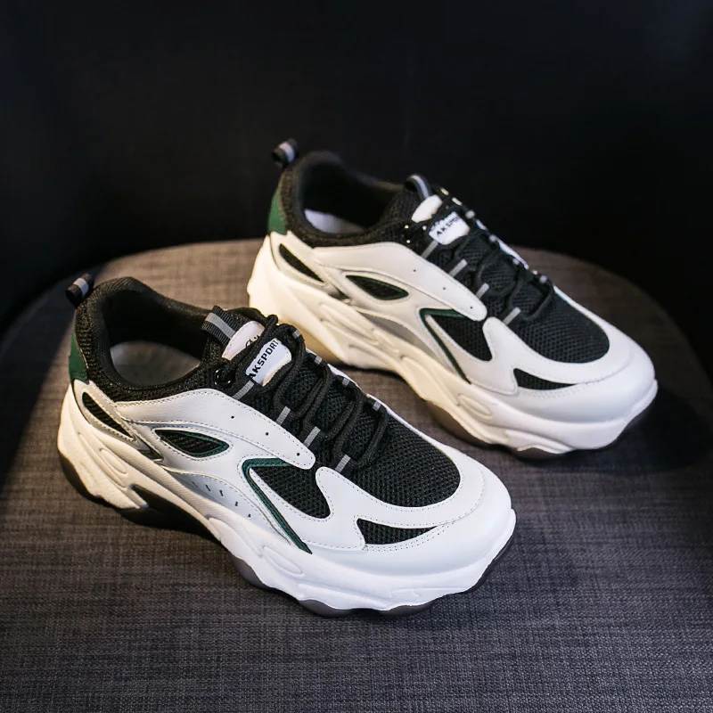 Кроссовки женские на платформе дышащие Вулканизированная подошва повседневная