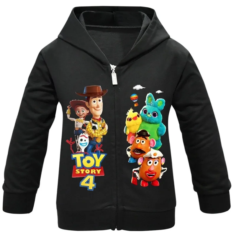 Детская толстовка с капюшоном Woody Весенняя повседневная одежда длинным рукавом