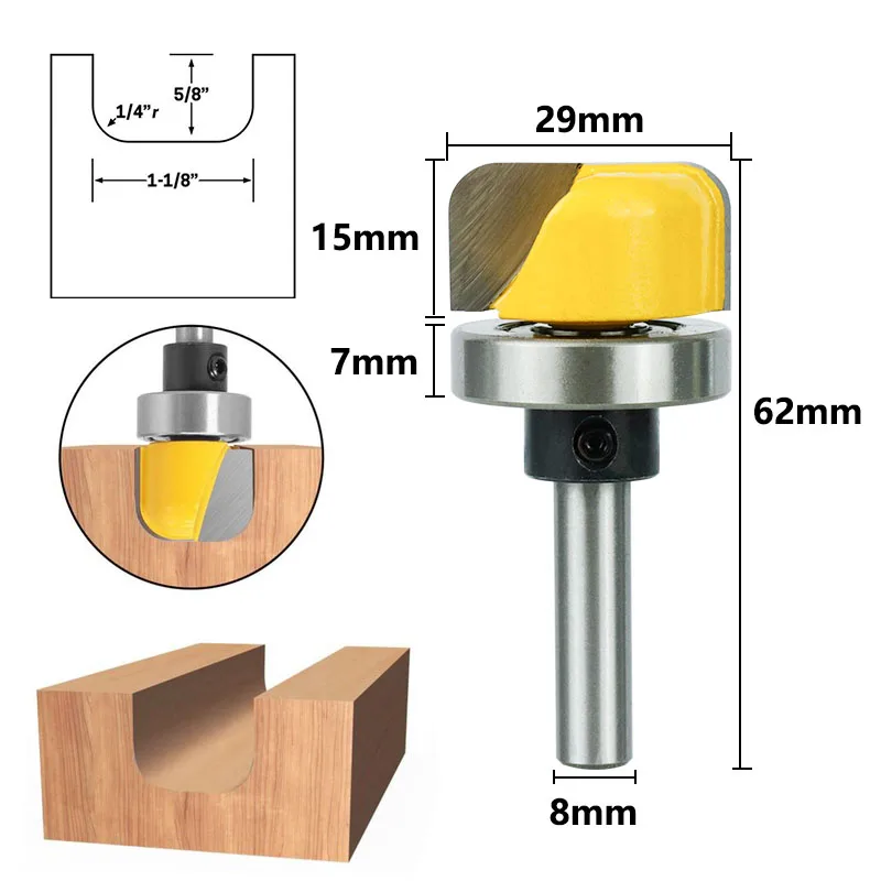 

Фреза XCAN MGD01036 твердосплавная 8 мм