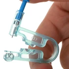 Здоровая безопасность Asepsis одноразовый блок уха шпильки для пирсинга пистолет инструмент для пирсинга машина комплект Studex серьги тела ювелирные изделия