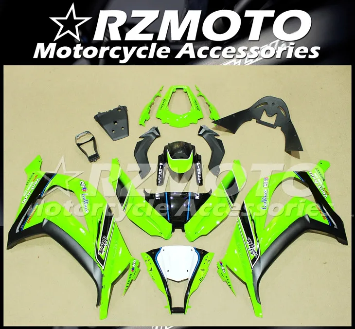 

New ABS Motorcycle whole Fairings kit Fit for Kawasaki Ninja ZX-10R 11 12 13 14 15 ZX10R 2011 2012 2013 2014 2015 green Cool