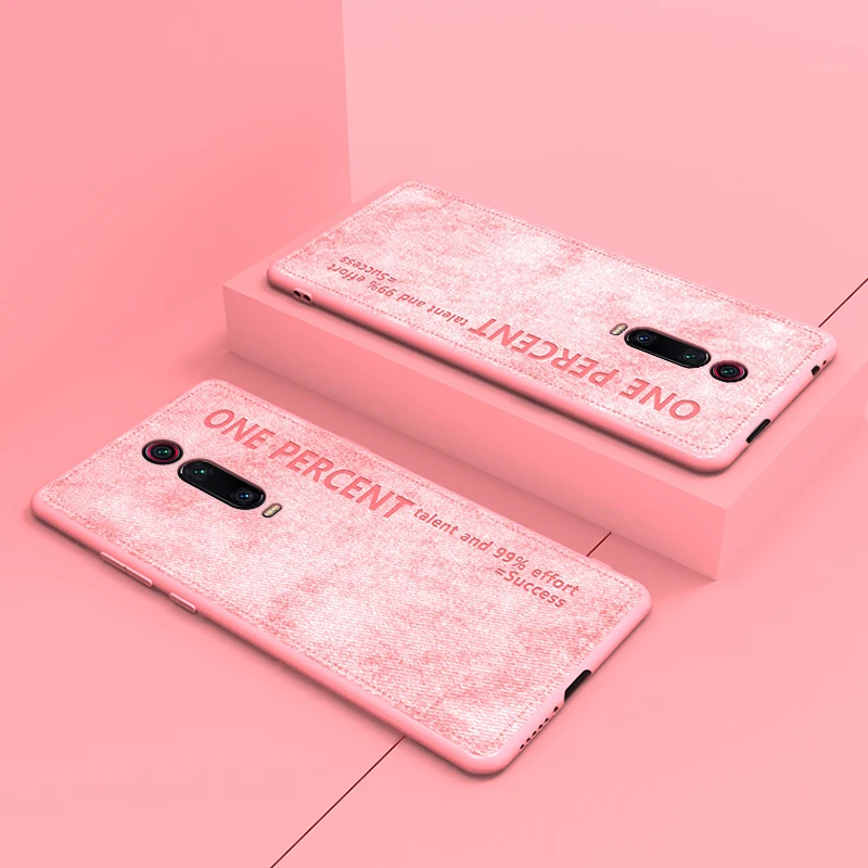 Роскошный ударопрочный тканевый чехол для телефона ADKO Redmi K20 Pro мягкие