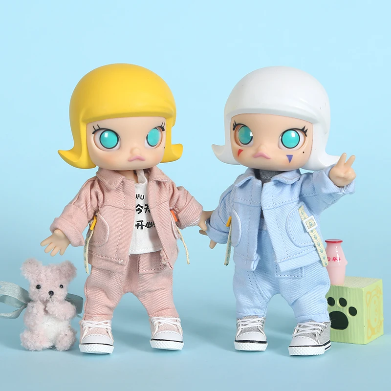 

Ob11 BJD Clothes Casual Pants Doll Clothes Jacket Fashion Coat for Ob11,Molly,obitsu11,GSC,1/12bjd Doll Accessories Toys