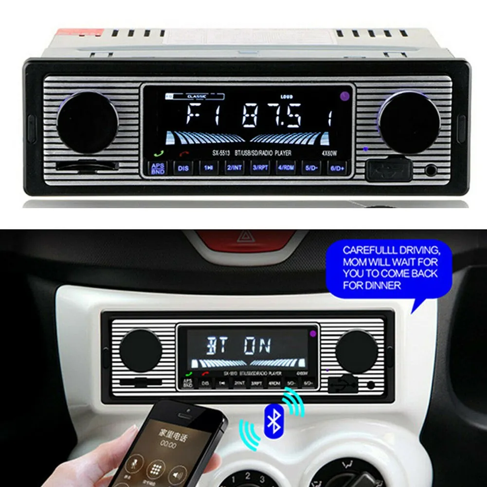 

4-CH Output Car MP3 Bluetooth Radio Bluetooth Stereo Head USB +Remote 12V