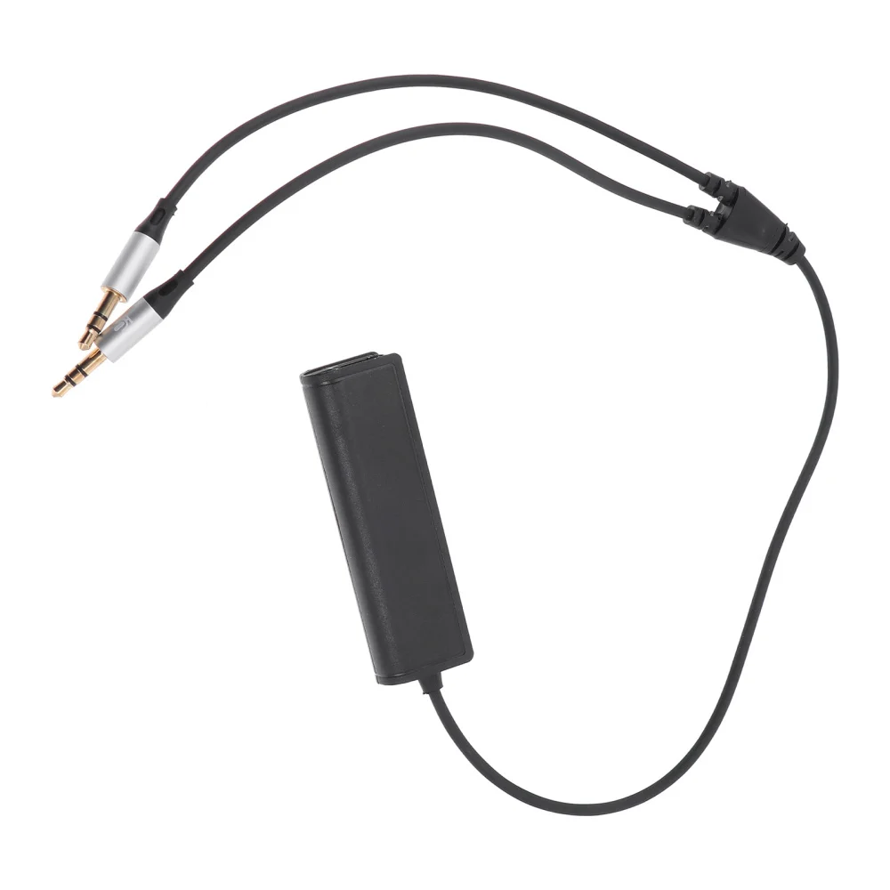 

Female RJ9 Headset Jack to Male Dual 3.5mm Plug Telephone Adapter Cable