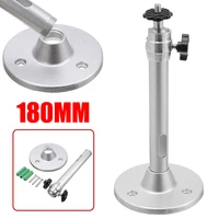 new arrival 1pcs 360 degree adjustable projector ceiling mount stand 18cm wall projector bracket metal swivel mount