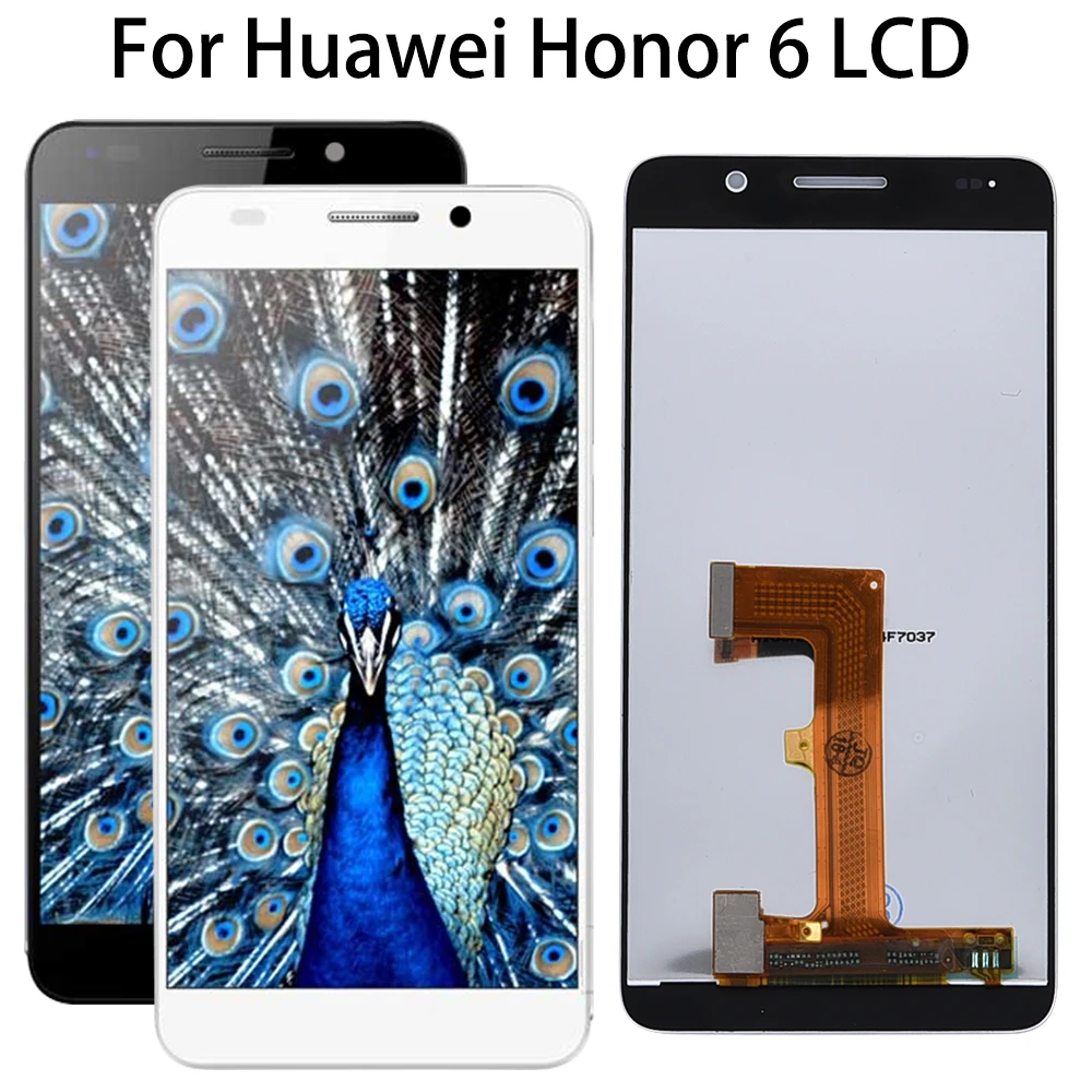 Оригинальный ЖК дисплей для Huawei honor 6 5 0 дюйма сенсорный экран дигитайзер в сборе с