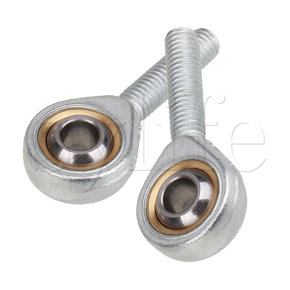 

Silver 8mm Male Metric Threaded Rod End Joint Metal 2.1" Overall Length Pack Of 2