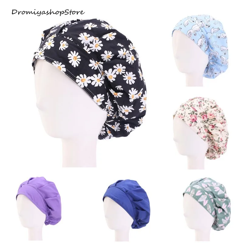 Мусульманская шапка с цветочным принтом шапочка мусульманский тюрбан головной