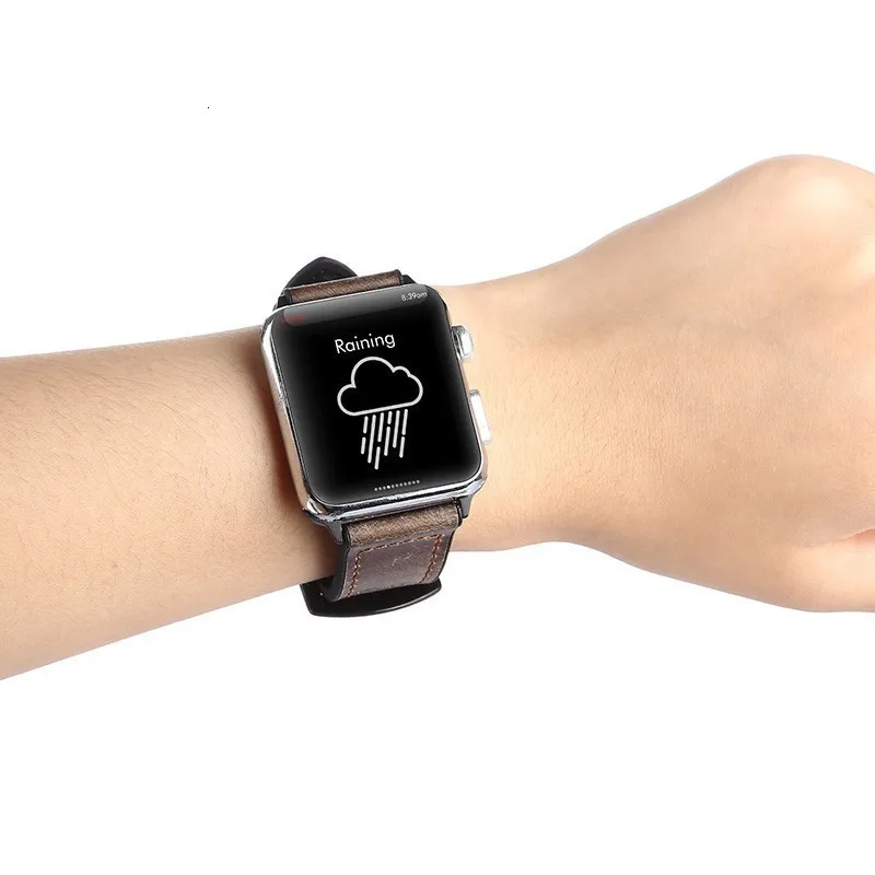 Кожаный силиконовый ремешок для apple watch, 44 мм, серия 4, 3, 2, 1, ремешок для iwatch, 38 мм, 42 мм, браслет с петлей, аксессуары для замены запястья