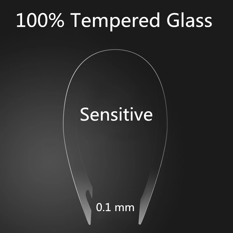 Супер тонкий гибкий протектор экрана из закаленного стекла для iphone 11 Pro Max 7 8 6 6S Plus X Xs Xr Высокочувствительный Протектор Стекла