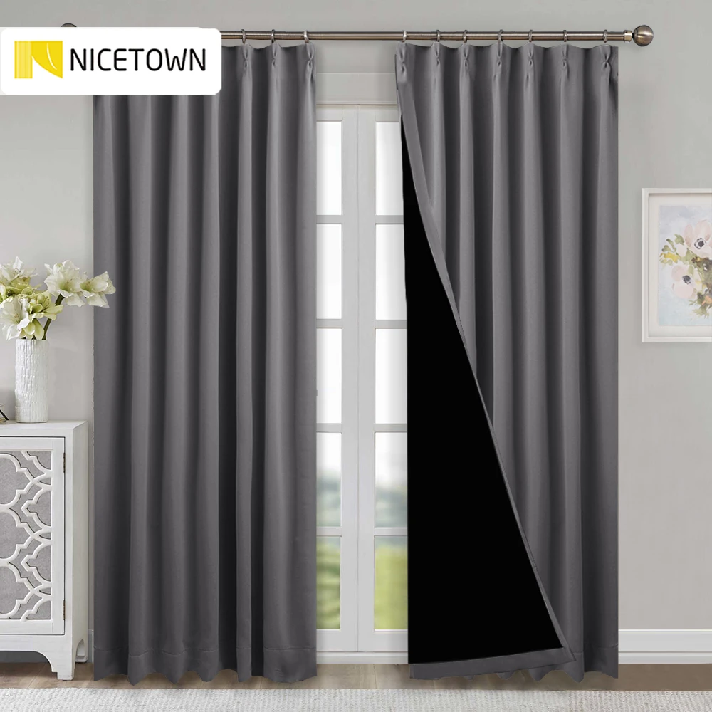 Светоизолирующие шторы из 100% ткани с шумоподавлением светильник световой блок