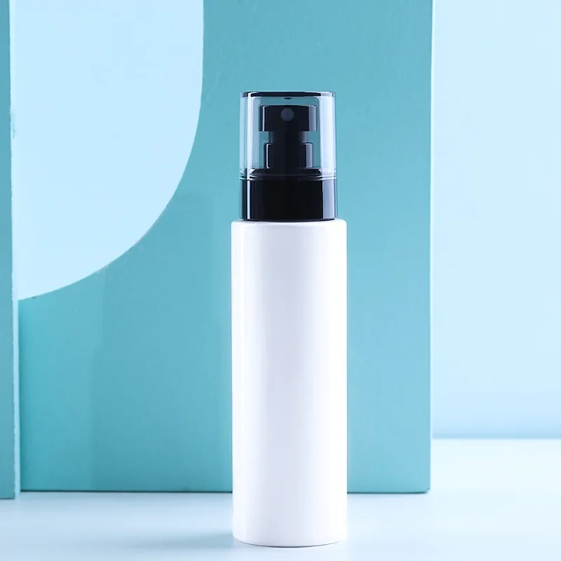 150ML Fine Mist Spray Bottle White Plastic Toner Water Empty Container Flat Shoulder Skin Care Tools Atomizer Perfume Bottles |