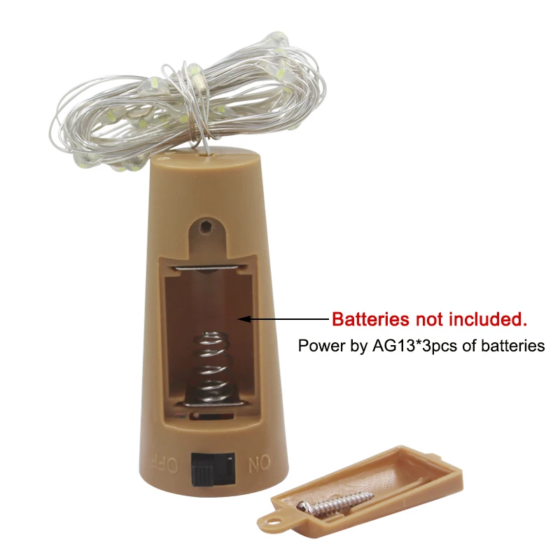 Новинка 2 м светодиодный светильник гирлянда ночники в сказочном стиле винная