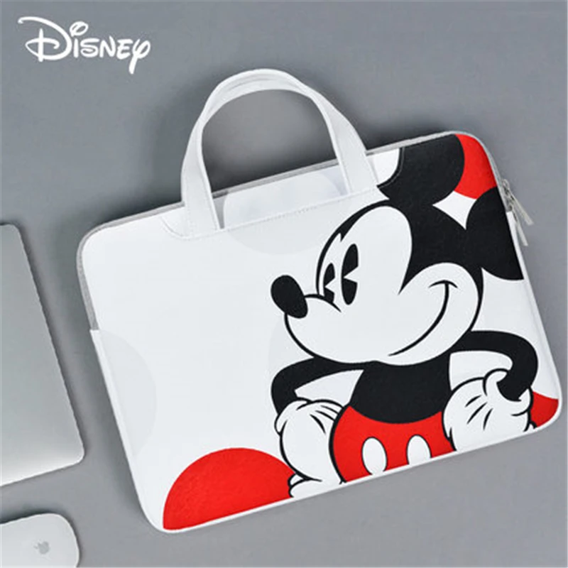 

Disney Mickey Laptop Bag 13 14 15 Inch Minnie Hand Bag Waterproof Laptop Bag for MacBook Air Notebook Bag Tote Bag