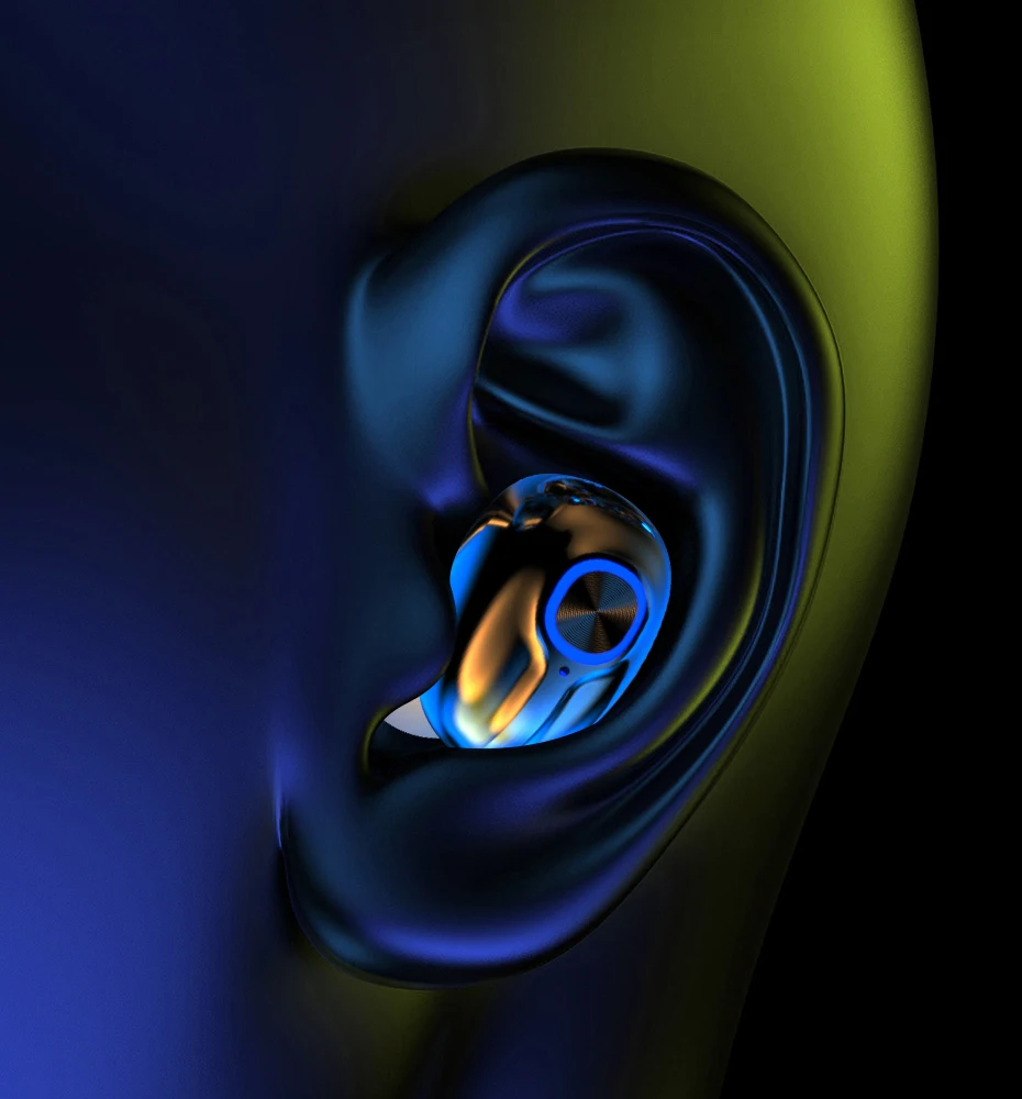 

Headphones F9 TWS Bluetooth 5.0 Earphones Fingerprint Touch Headset HiFI Stereo Earbuds Wireless for sport with Charging Box