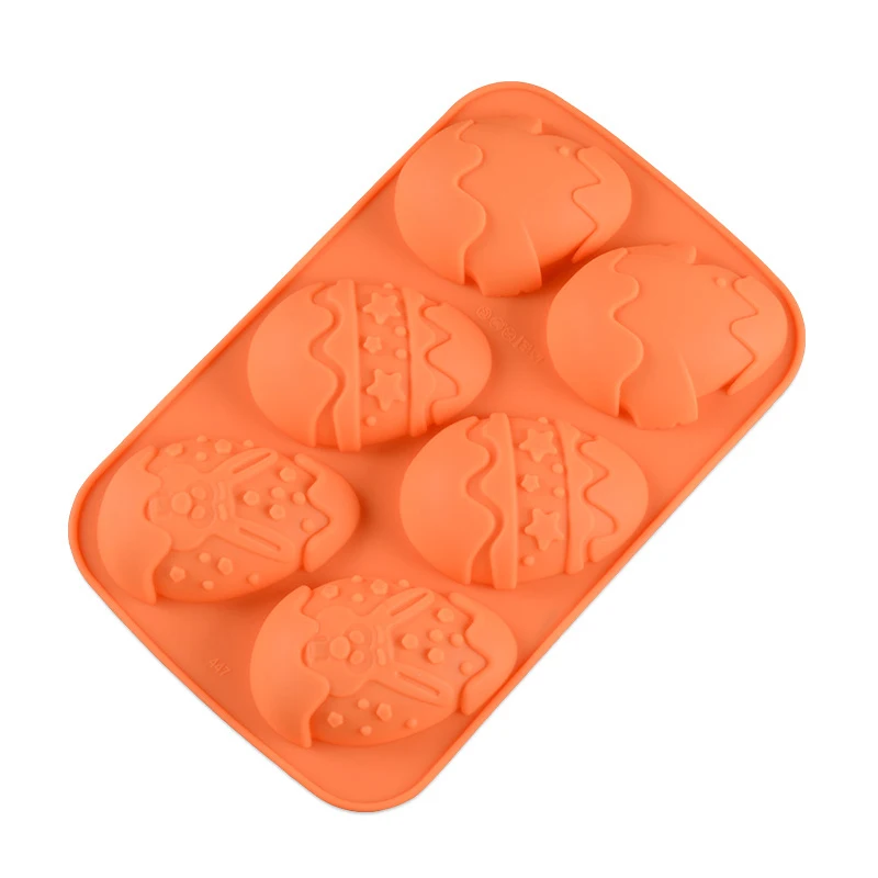 Силиконовая форма в форме пасхального кролика для шоколада выпечки десертов