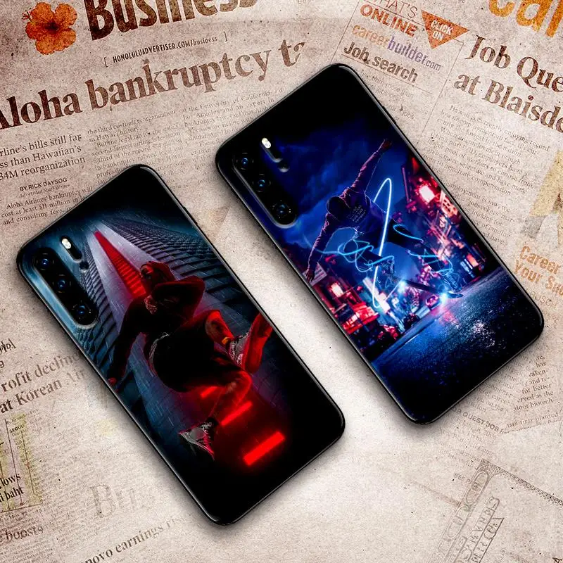Уличный танец для huawei P9 Mini P10 P20 2019 P30LITE P Smart Z 2018 Pro Чехол телефона | Мобильные