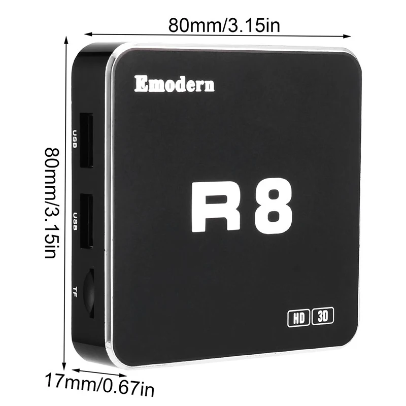 R8 4K 5G High Definition TV Box Android 10.0 Smart TV BOX Support TF Android Box Wifi Bluetooth Media Player Google Set Top Box