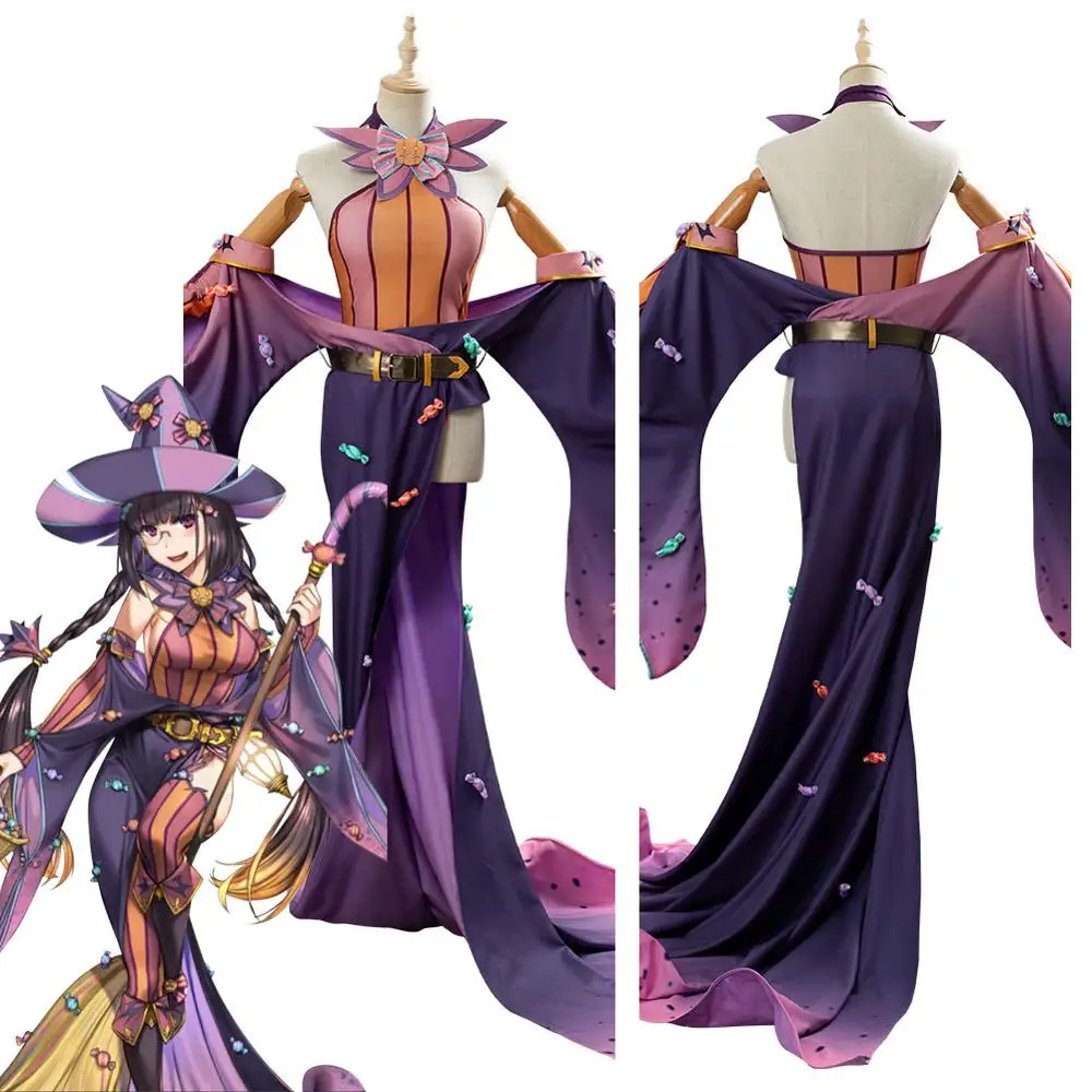 Fate Grand Order Osakabehime Косплей Костюм FGO костюм Хэллоуин карнавальные костюмы на
