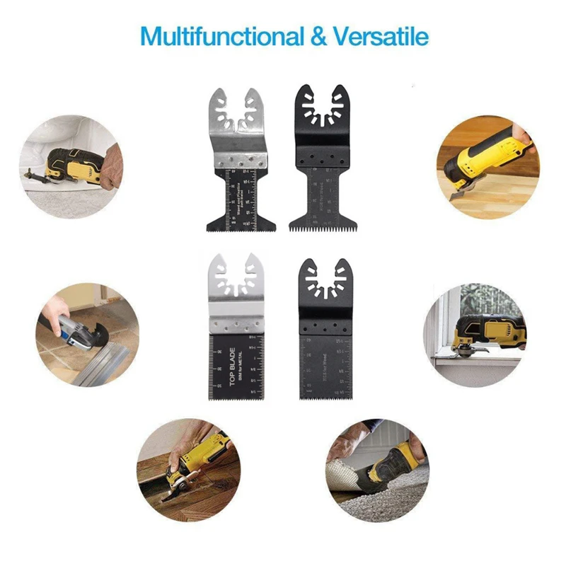 20 шт. Осциллирующее многофункциональное полотно пилы для Fein Bosch Multimaster Makita