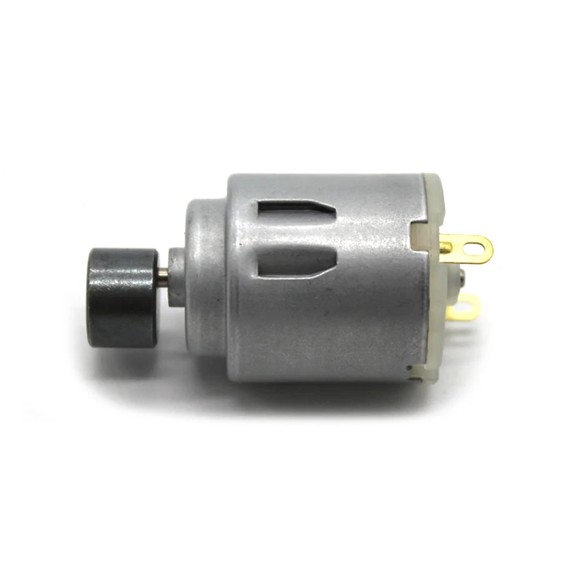 Небольшой Вибрационный Мотор R140 DC 3V 6V 6000RPM круглый Электрический вибрирующий