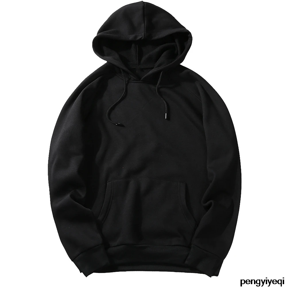 

Новинка 2020, Повседневная модная однотонная толстовка с капюшоном, Мужская Утепленная одежда, зимний свитшот, Мужская Уличная одежда в стиле...