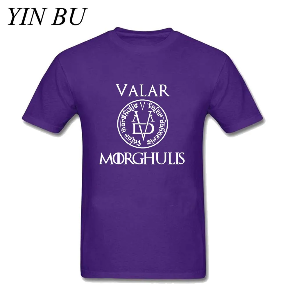 Каменная футболка для мужчин Валар моргулис все мужчины должны мереть