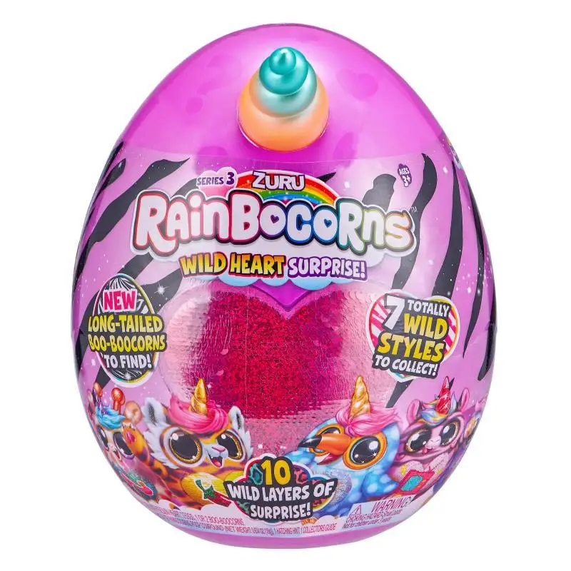 Оригинальная Радужная плюшевая кукла Единорог игрушка Rainbocornse волшебные блестки