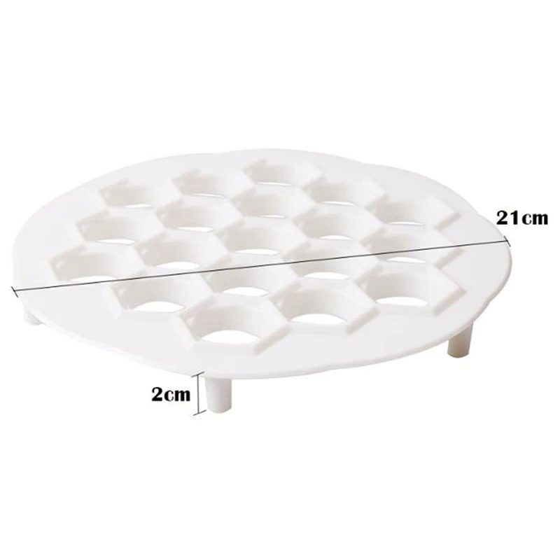 

1PC New Creative Pelmeni Mold Dumpling Maker 19 Holes Kicthen Dumpling Molds