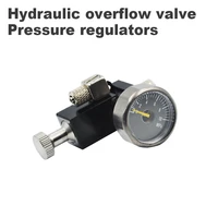 new hydraulic overflow valve metal cnc pressure regulators for 112 rc excavator bulldozer trailer car diy parts