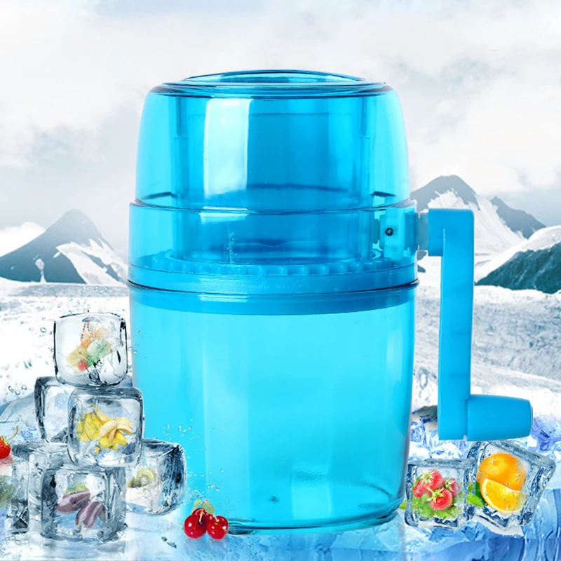 

Hand Shaking Manual Ice Machine Hand Smear Sand Ice Grinding Handle DIY Ice Crusher Manual Portable Machine