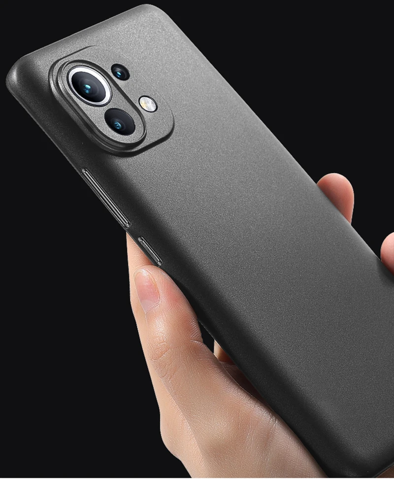 0 3mm ultra thin matte phone case for xiaomi mi 11 ultra 11x redmi k40 pro transparent hard case for poco f3 back cover shell free global shipping