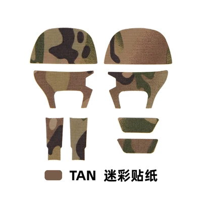 FCS Tactical AMP Headset Stickers Set Waterproof Skin Decorative | Спорт и развлечения