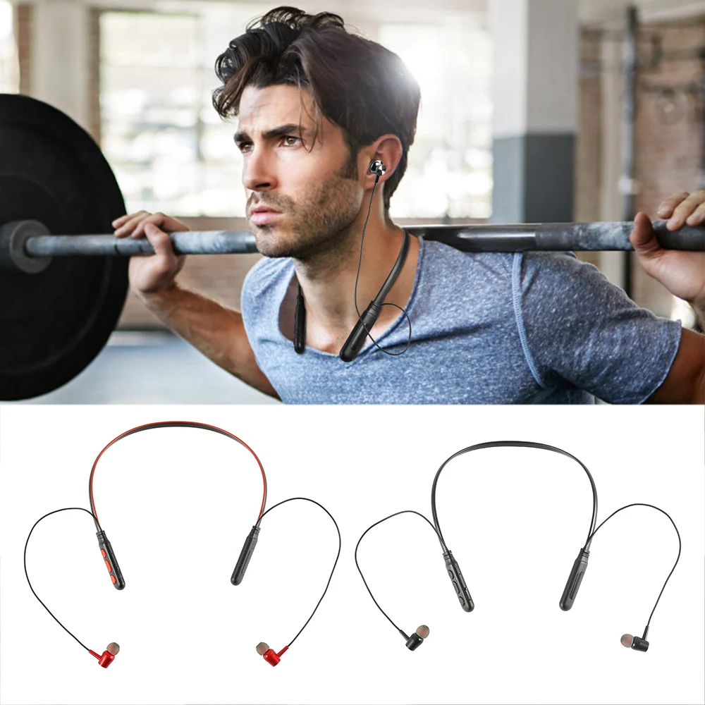 Беспроводные наушники стерео Bluetooth двойной блок драйвер динамик Поддержка TF/SD