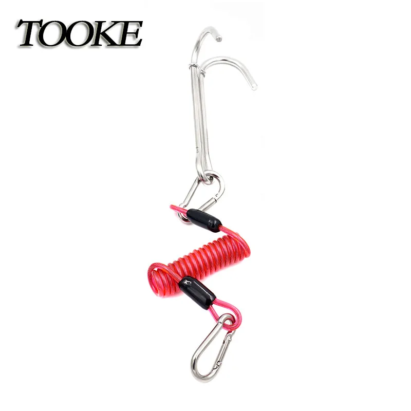 Крючок для подводного плавания двойной рифовый крюк Дрифт со спиральной