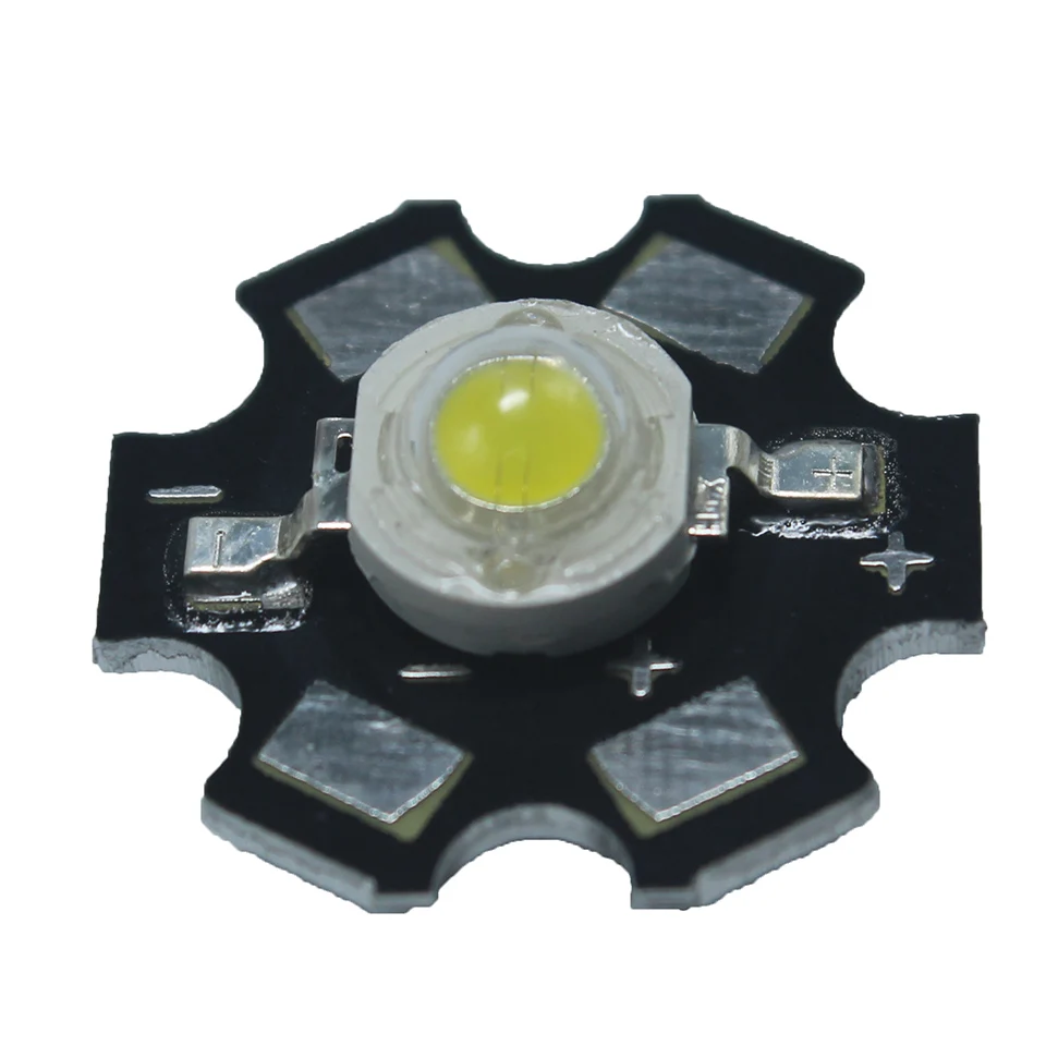 Светодиодный Белый диоды высокой мощности 10 шт. 3 Вт светодиодный диодо бисер