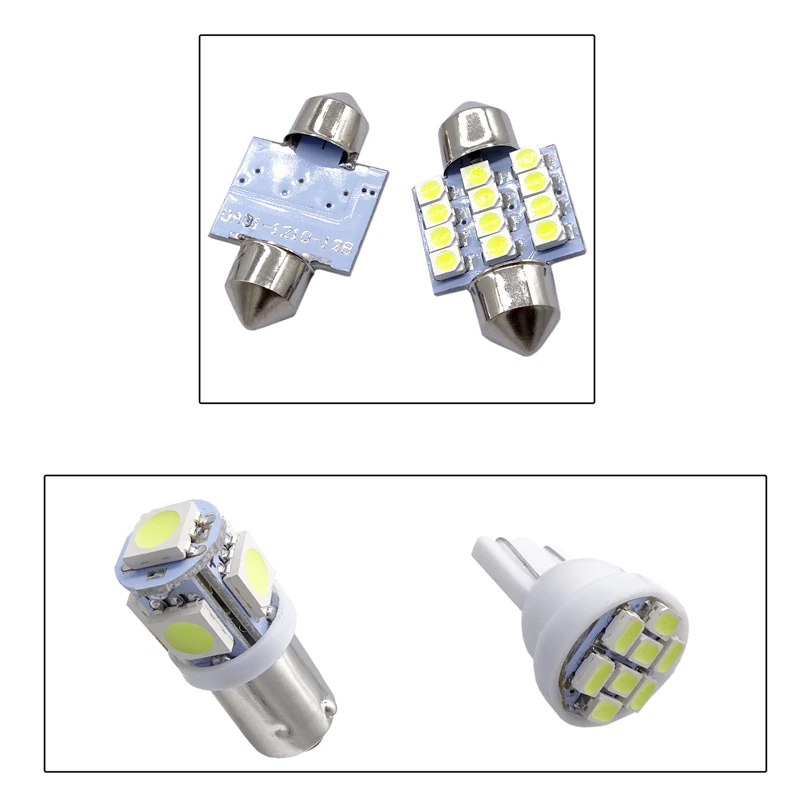 

14pcs LED Interior Light Bulbs Kit Car Front Dome Lamp Reading Lamp for Ford F-150 2004-2014 Auto Interior Lighting Accessories