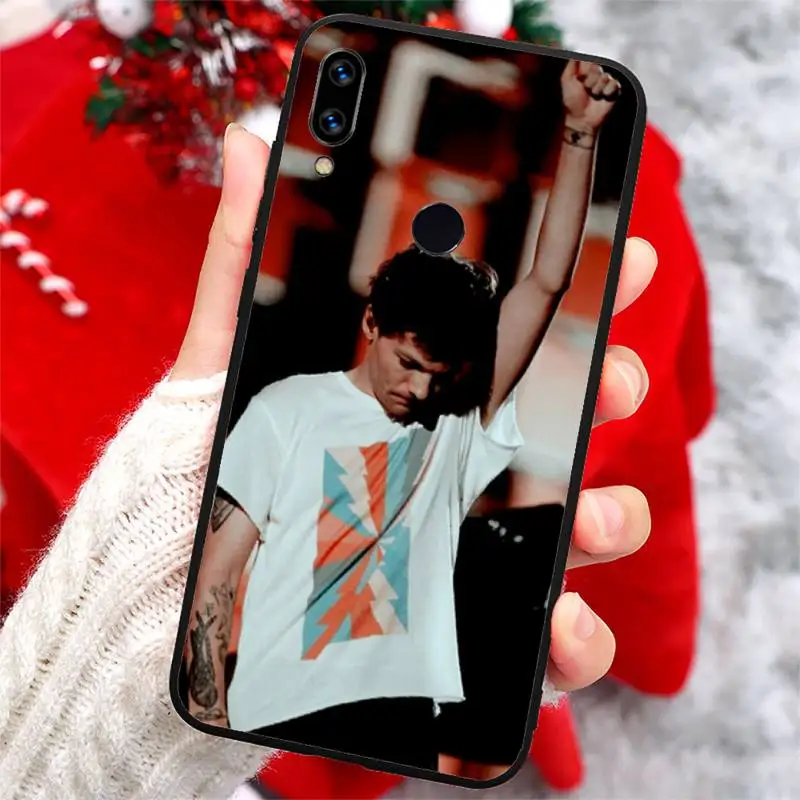 

Louis tomlinson one direction Phone Case For Xiaomi Redmi note 7 8 9 t k30 max3 9 s 10 pro lite