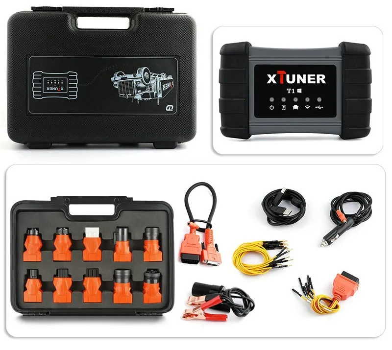 Xtuner T1 сверхмощный грузовик диагностический инструмент SRS ABS DPF EGR Сброс для VOLVO MAN IVECO грузовик сканирующий инструмент Xtuner дизель OBD2 сканер