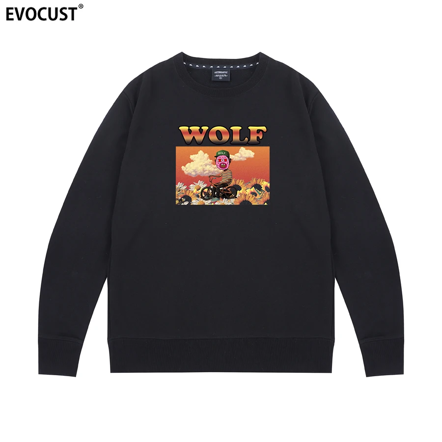 Golf Wang wolf Tyler The Creator hip hop Cherry Bomb Skate Ocean OFWGKTA Sweatshirts Hoodies men women unisex Combed Cotton