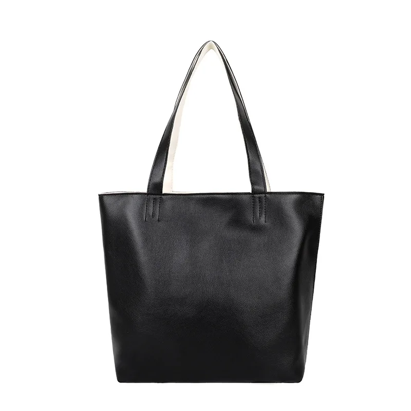 

Positive and negative dual-use large-capacity bag new tide messenger bag retro handbag fashion Joker tote bag