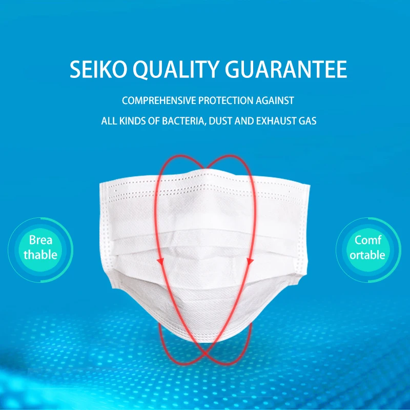 Япония белый 3 полов защита от бактериальных дыхательной системы фильтрации