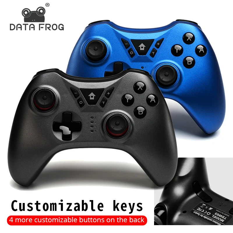 Беспроводной bluetooth контроллер DATA FROG для Nintendo Switch Pro NS Игровая приставка с