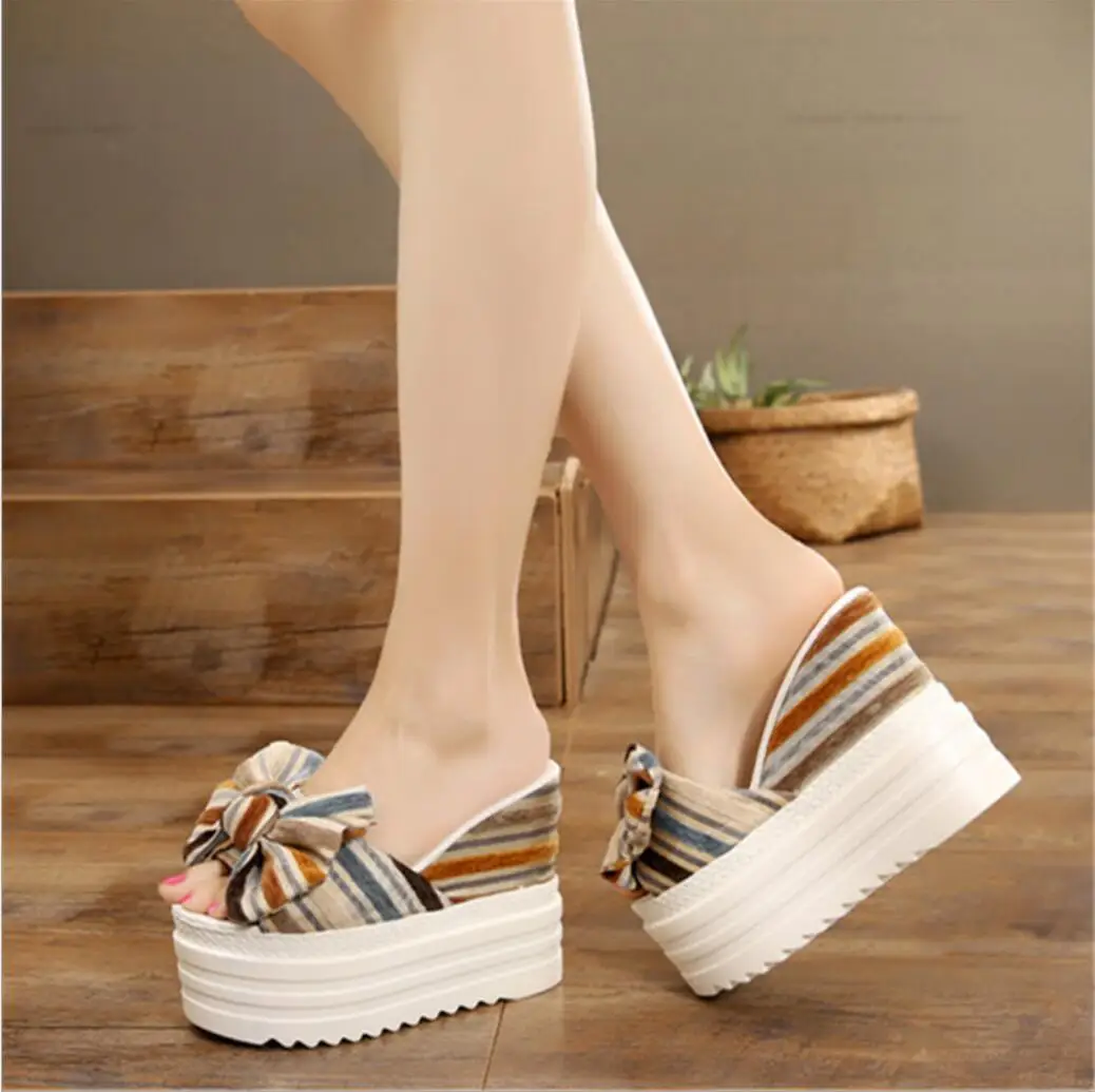 2021 женские модные босоножки на высоком каблуке Женская обувь (12 см) Повседневная