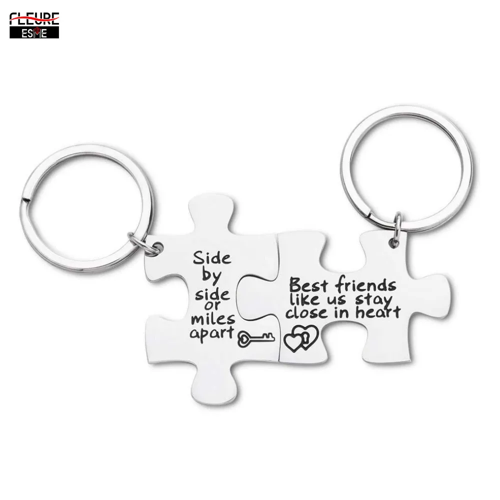 Брелок для ключей с надписью Best Friend подарок мужчин женщин девочек брелок